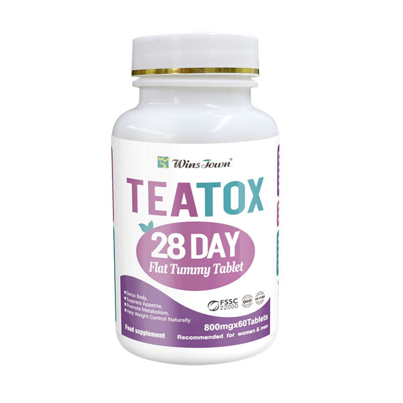 Cleanse Detox Tea Set Weight Loss Tea Skinny Herbal Tea Fat Burn 28 Day tablets