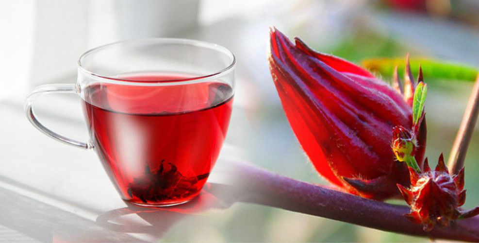 Top-Grade Hibiscus Tea Natural Flower Scented Tea Healthy Drink Roselle Tea