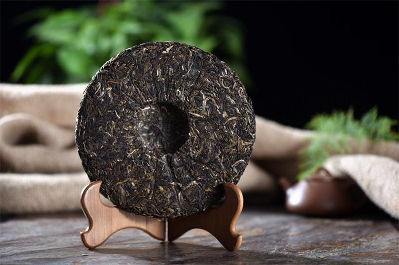 357g Yunnan Puer Tea Raw Puerh Tea Cake Organic Semi-fermented Tea Health Care 茶