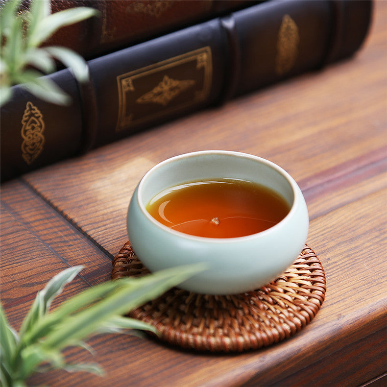 100g Pu'er Tea Brick Made In CN Ripe Pu er Tea Older Puer Tea Ancestor Antique