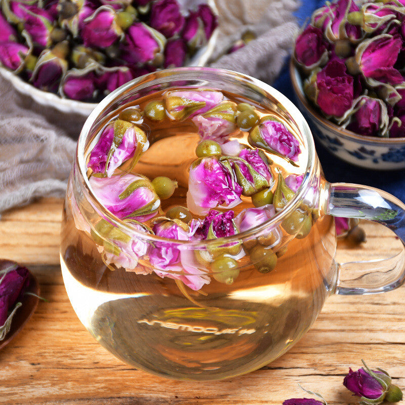 Rose Tea Organic Healthy Herbal Flower Tea Can Ping Yin Mei Gui Cha Tea 100g-