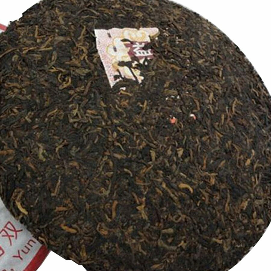 357g 2009 TAETEA 7572 Ripe Puer Tea Dayi Shu Puer Tea Cake