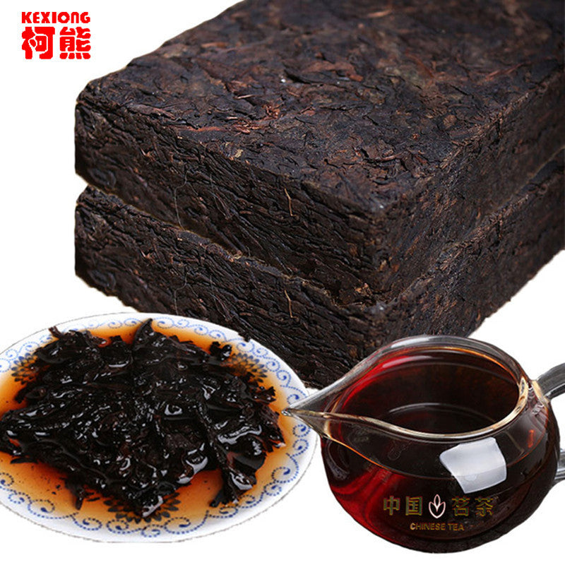 200g Ripe Pu'er Tea China Puerh Tea Brick Old Shu Pu-erh Ancient Tree Cooked Tea