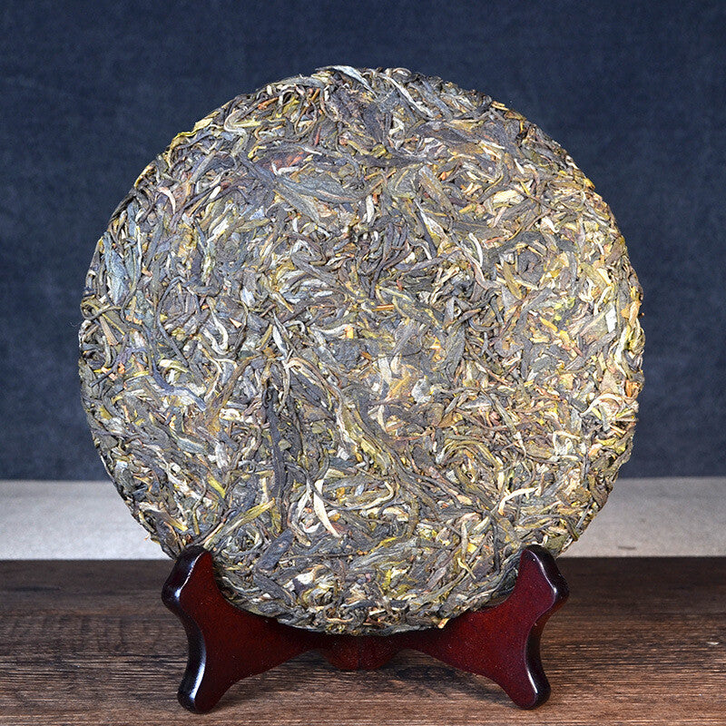357g Yiwu Cha Tea Ancient Tree Spring Tea Yunnan Pu'er Tea Seven Seed Cake