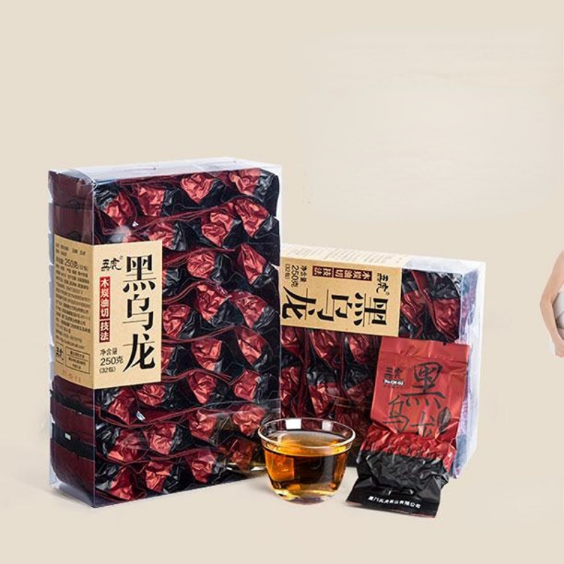 250g Super Grade Black Oolong Tea Organic Oil Cut Oolong Tea Chinese Black Tea