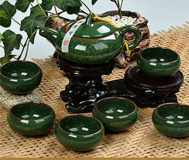 Ceramic Tea Set Drinkware Dehua Colorful Cup Chinese Kung Fu Tea Cup Tea Pot Set