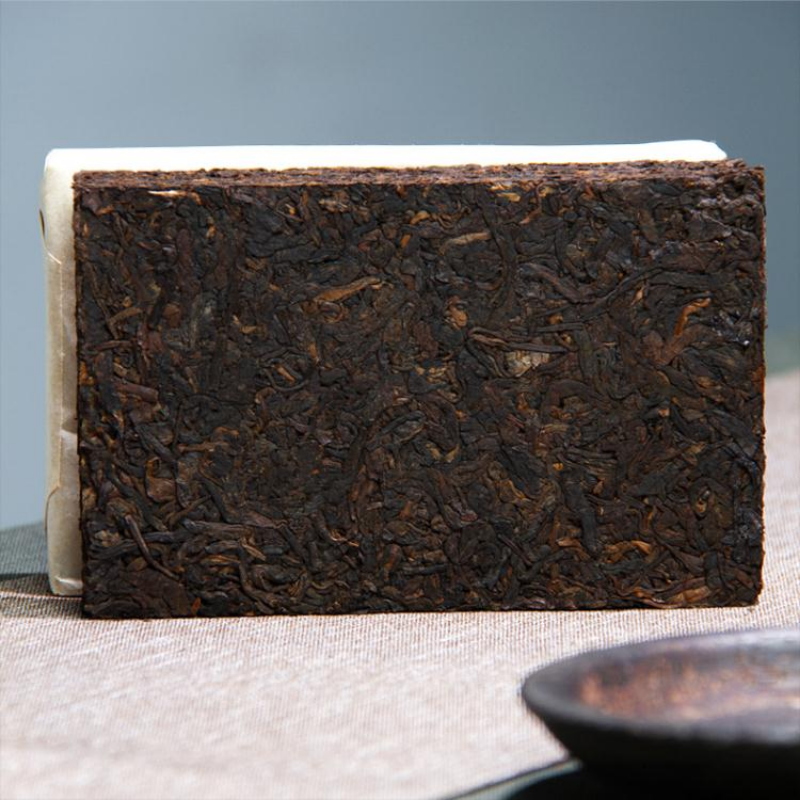 250g Menghai Aged Pu-erh Brick Tea 2018 Year Old Puerh Ripe Tea Yunnan Pu'er Tea