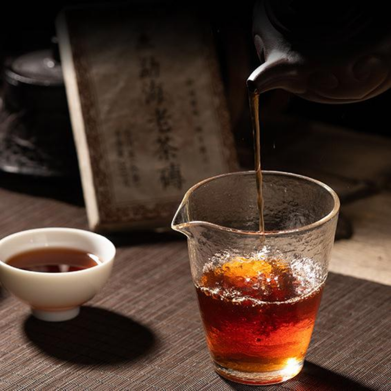 250g Yunnan Ripe Pu-erh Tea Menghai 2006 Year Puerh Cooked Tea Brick Pu'er Tea