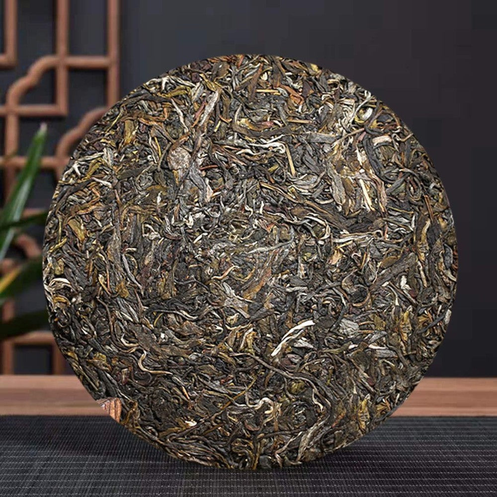 357g Yunnan Pu'er Tea Raw Tea Brown Mountain Banzhang Premium Organic Puer Tea