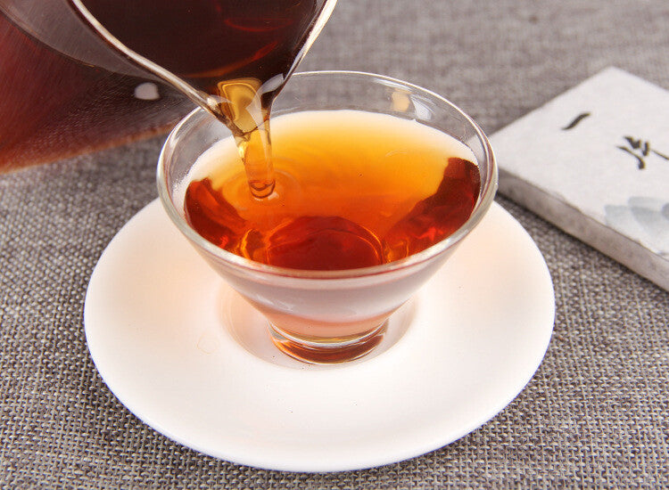 40g Piece of Fragrant Pu-erh Tea Iced Sweet Ripe Tea Pu-erh Tea Brick Pu-erh