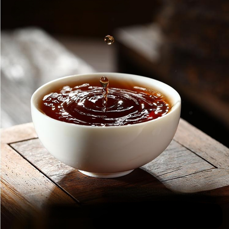 357g Yunnan Ripe Puerh Tea 2016 Year Menghaishu Pu-erh Cooked Tea Cake Pu'er Tea