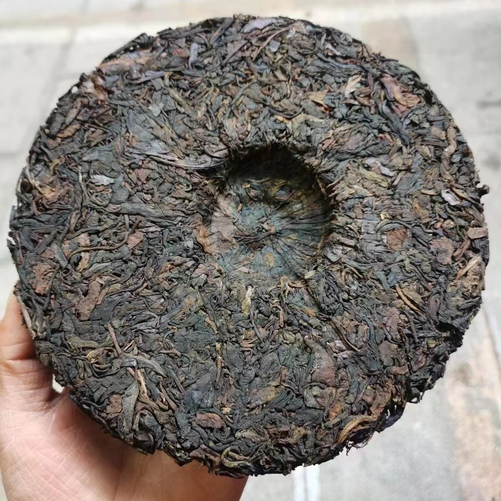 357g 1930 Old Puerh Tea Cake Yunnan Aged Pu-erh Cooked Tea Premium Ripe Puer Tea