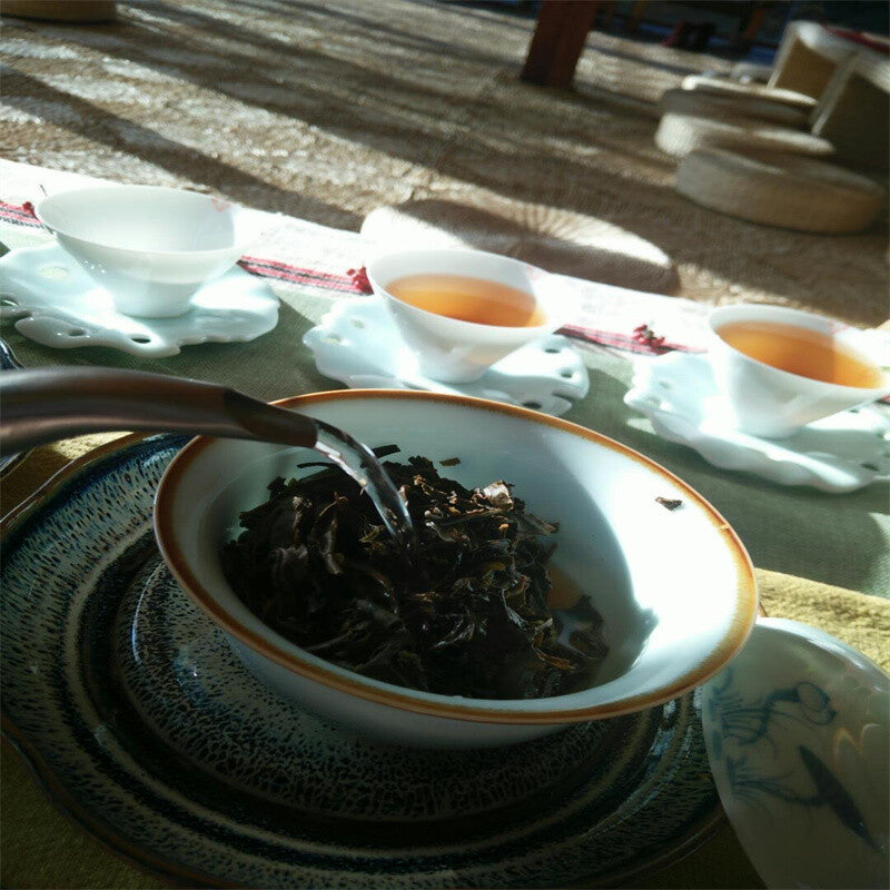 357g Organic Yunnan Pu'er Tea Icelandic Ancient Tree Raw Tea Cakes Raw Tea