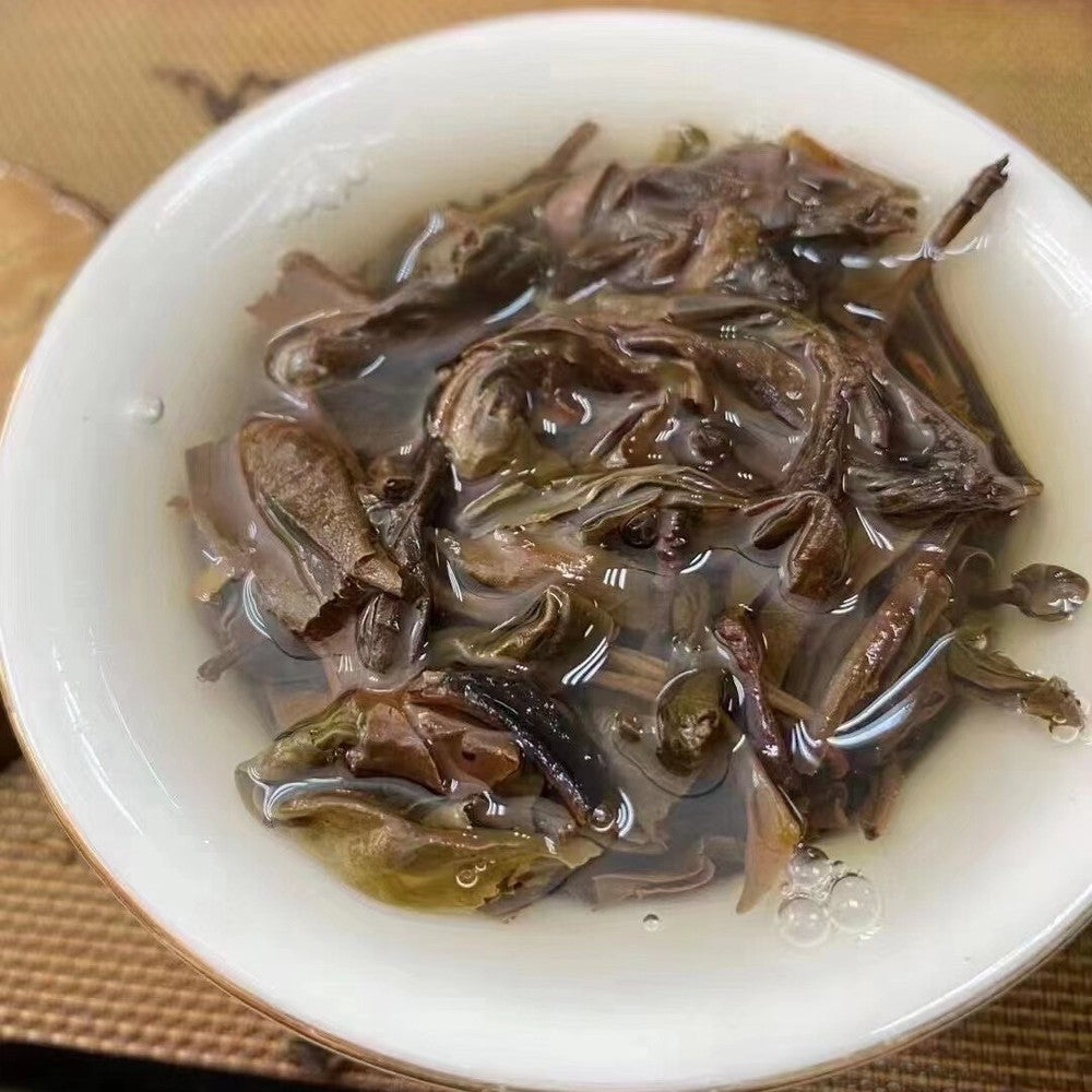 300g Yunnan Old Puerh Brick Tea 2004 Keyixing Aged Raw Puer Tea Brick Pu-erh Tea