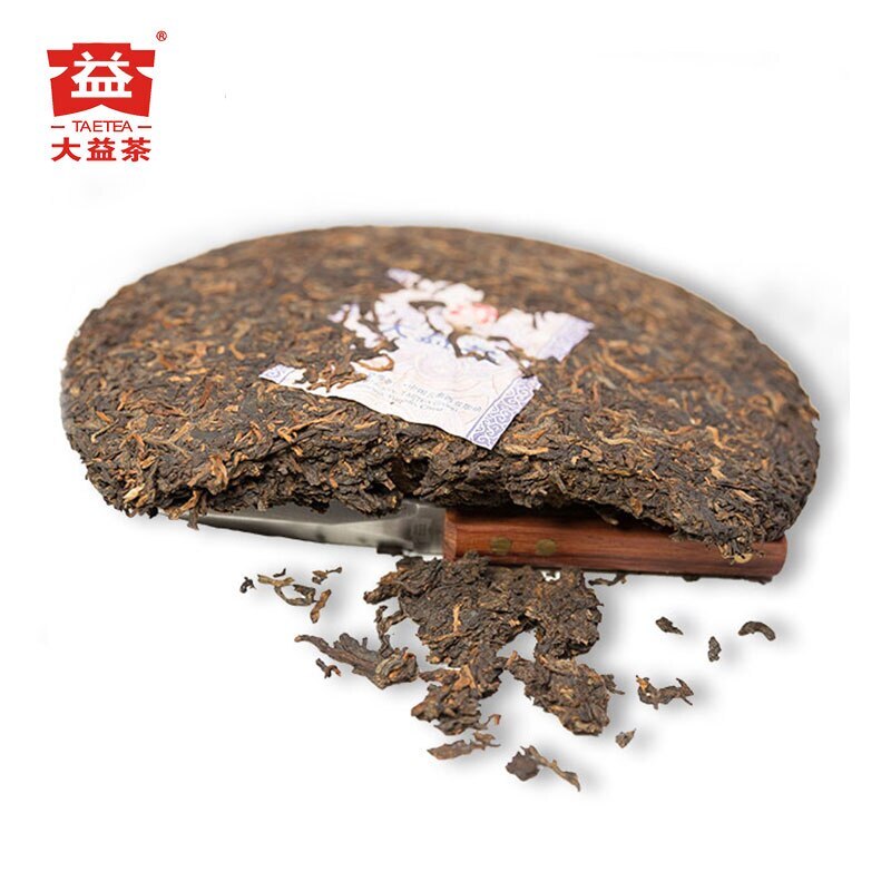 TAETEA Classic Weizuiyan Ripe puer tea 2017 shu puer Top tea brand tea 357g