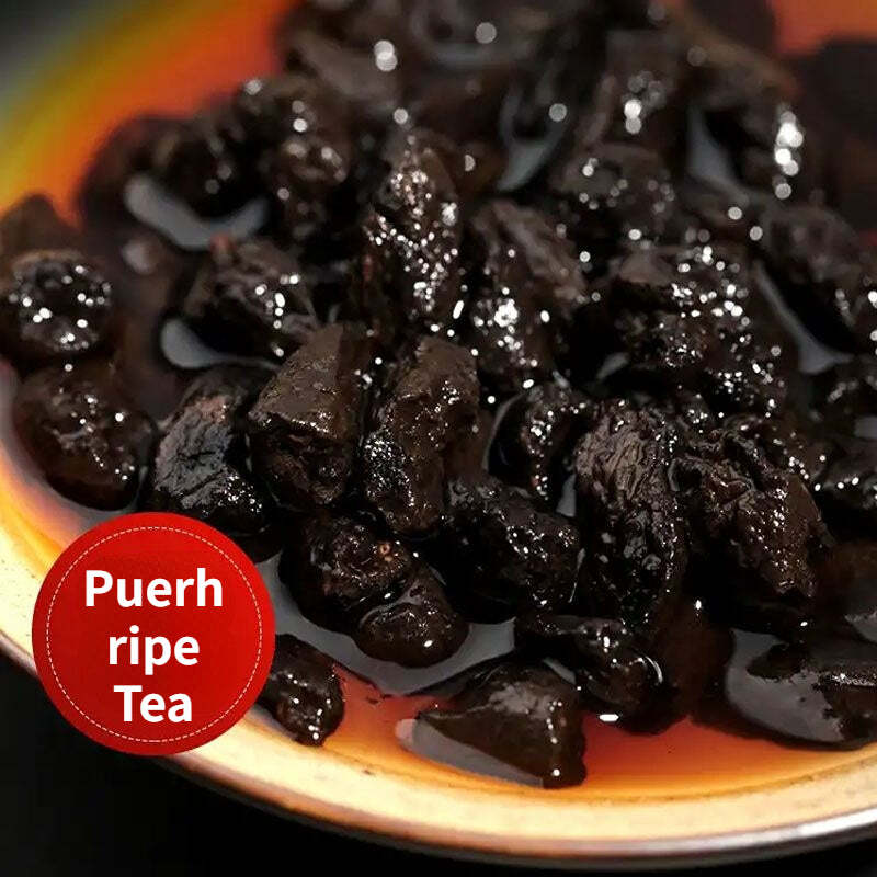 150g Ripe Puerh Tea Fossil Pu-erh Cooked Tea Glutinous Rice Fragrance Pu'er Tea