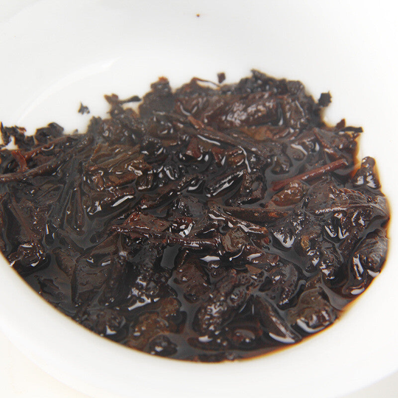 Puerh Tea Yunnan Menghai Pu'er Ripe Tea Cake Banzhang Ripe Tea 云南勐海陈香普洱熟茶饼班章熟茶