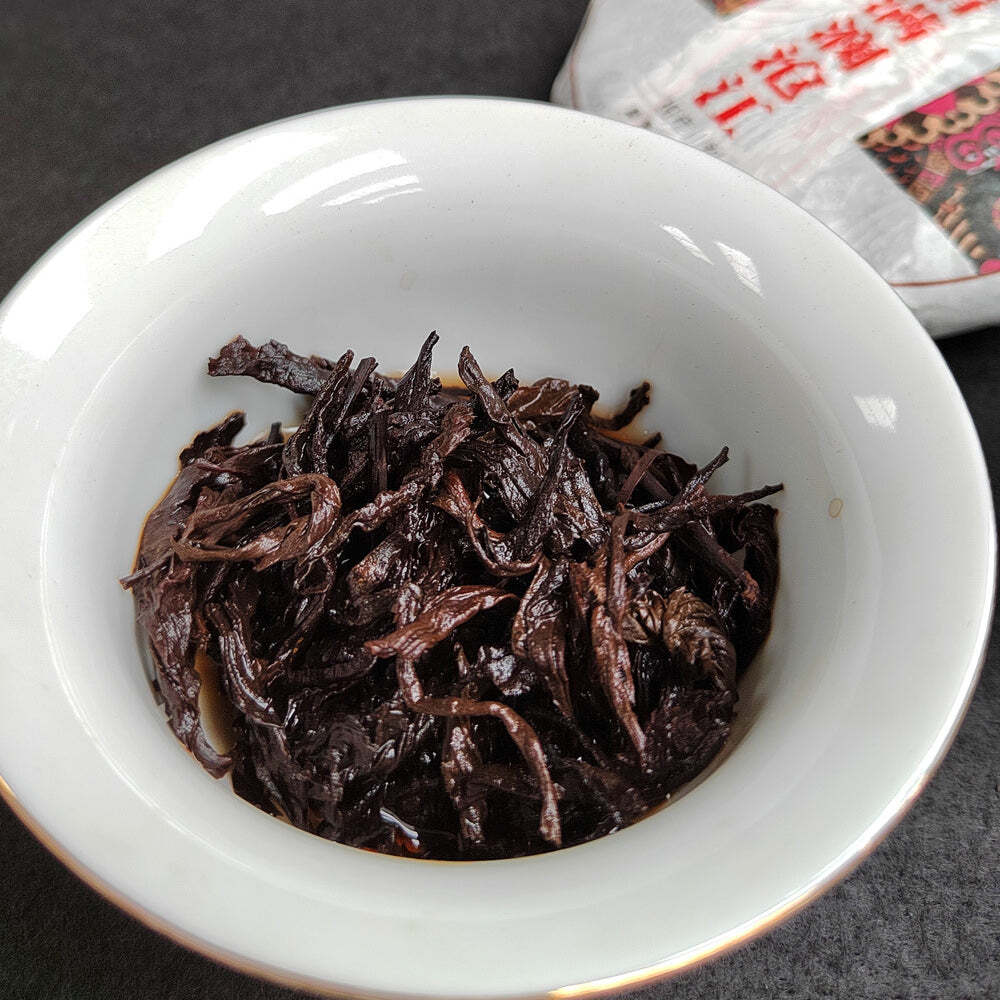 100g Yunnan Puerh Tea Banzhang Ripe Tea Cake Yi Wu Raw Tea Cake Pu-erh Tea Cake