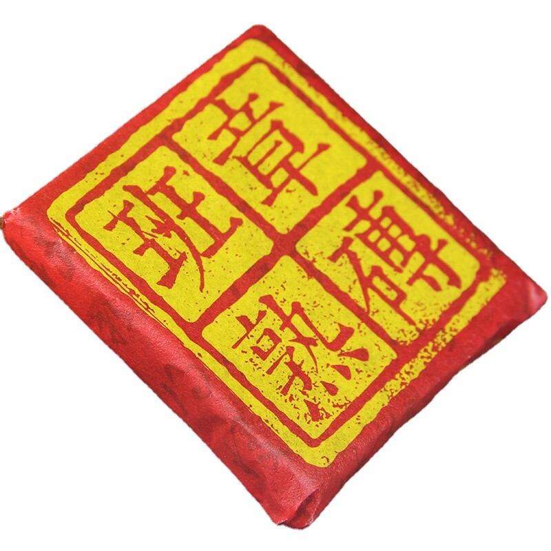 Class Seal Golden Bud Ancient Tree Tea 36g * 10 Pu'er Tea Brick Old CookedTea-