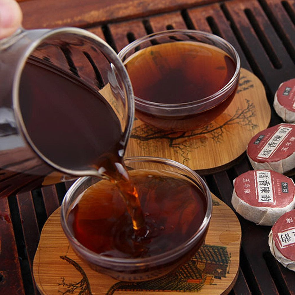 Fermented Tea Old Ripe Puerh Tea Glutinous Rice Fragrant Puer Tea Organic Tea
