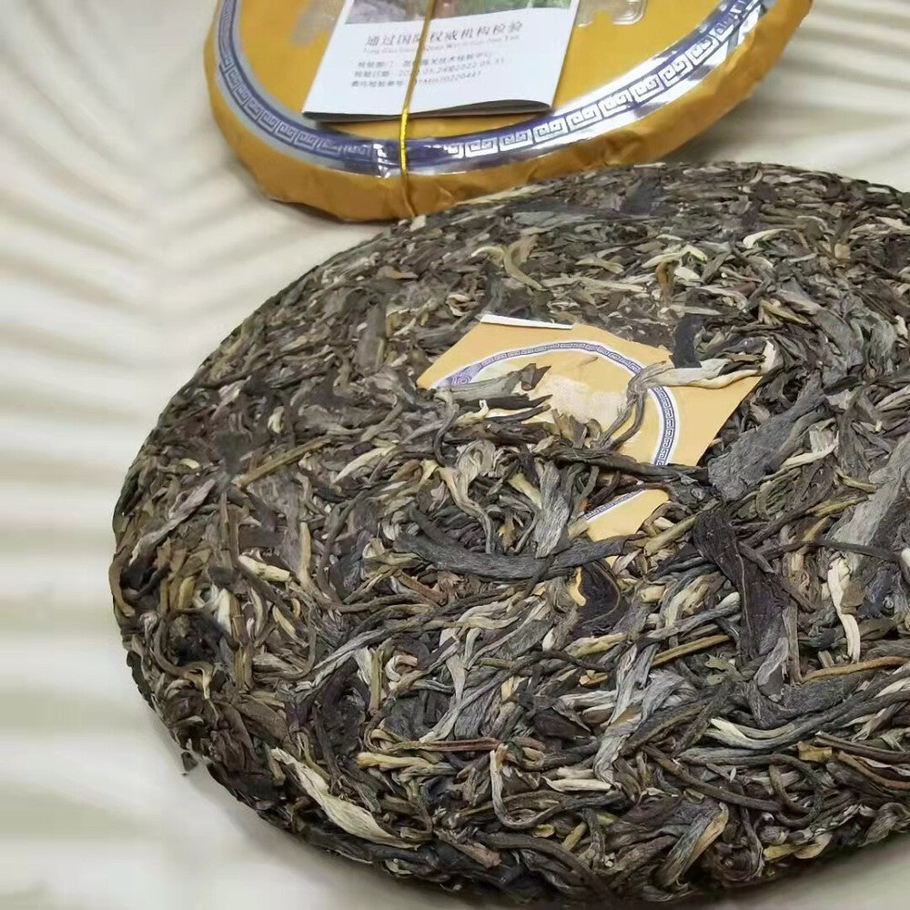 357g Yunnan Raw Pu-erh Tea 2022 Bingdao Laozhai Puerh Raw Tea Cake Puer Cake Tea