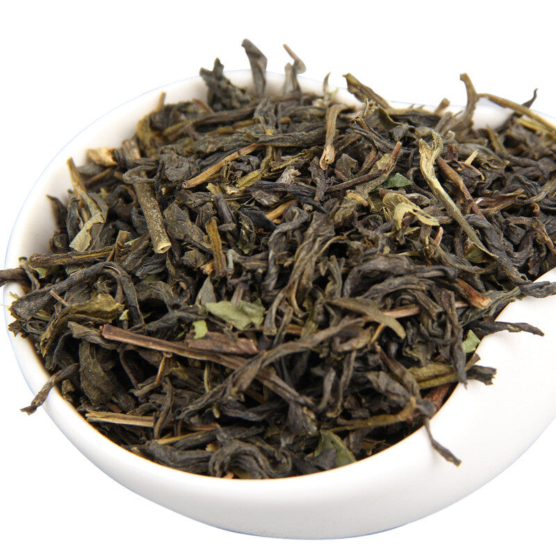 Loose Leaves Rice Scented Puerh Tea Green Tea 500g Premium Yunnan Raw Pu'erTea-