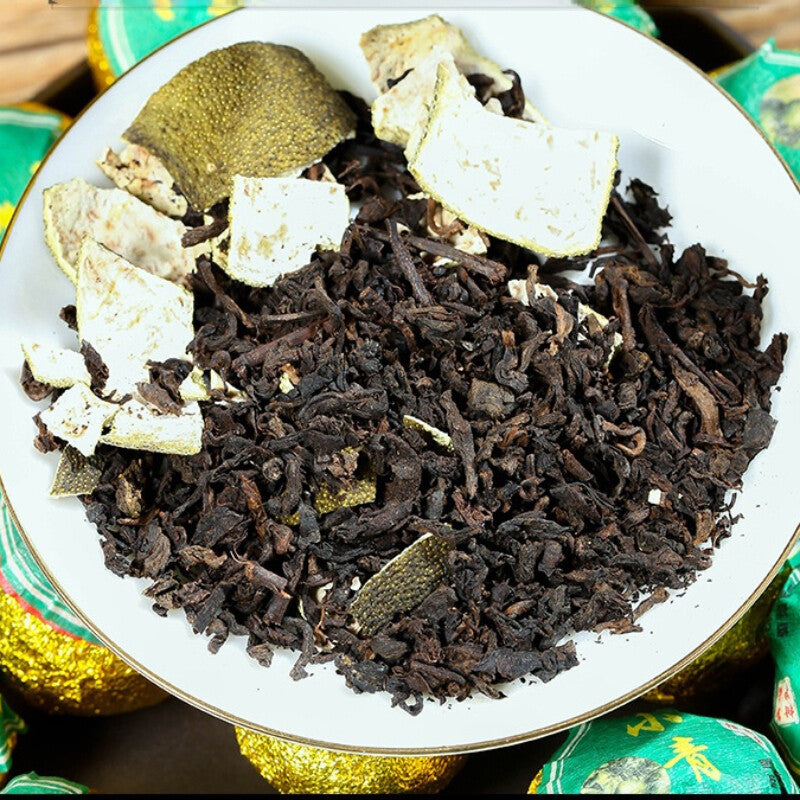 Mandarin Bowls - Pu-Erh TeaChinese PuerhHigh Quality Cooked TeaBlackTea500g-