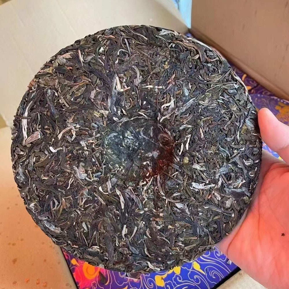 357g Yunnan 2022 Manglushan Raw Pu-erh Tea Sheng Pu'er Tea Cake Puerh Cake Tea