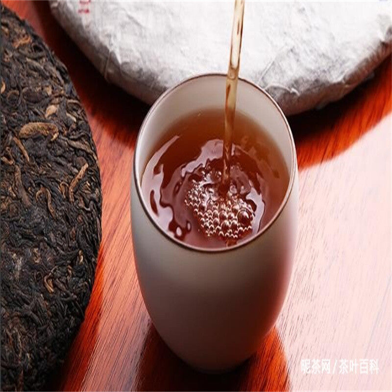 357g Ripe Puer Tea 2012 yr TAETEA 7572 (Batch 201) Dayi Shu Pu-erh Tea Cake