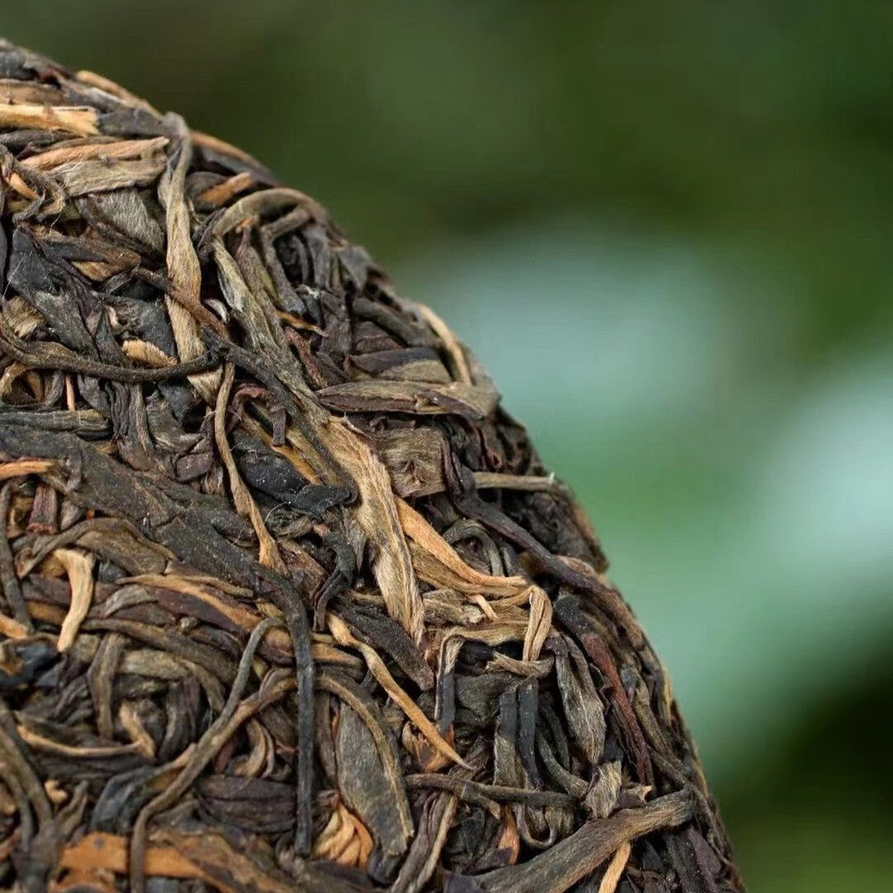 357g 2009 Xigui Pu-erh Raw Tea Cake Yunnan Old Sheng Pu'er Tea Aged Puerh Tea
