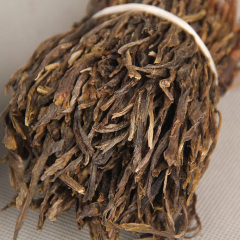 Puerh Raw Tea Premium Big Leaf Fermented Tea Natural Yunnan Bazi Bulk Pu-Erh Tea-