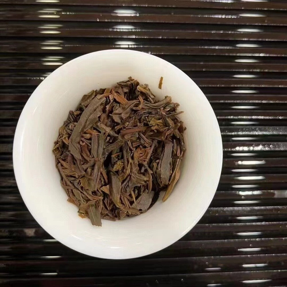 400g Yunnan Aged Raw Pu-erh Tea Cake 2002 Dingxing Puerh Raw Tea Old Pu'er Tea