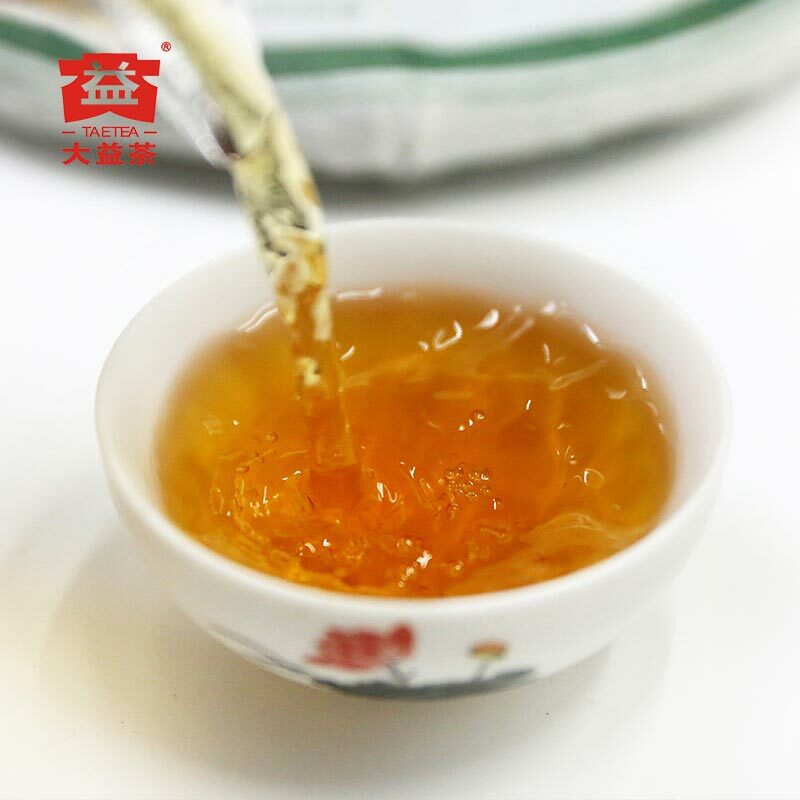 TAETEA 0622 Raw Puer Tea Batch 801 Menghai Dayi Sheng Puer Tea 400g