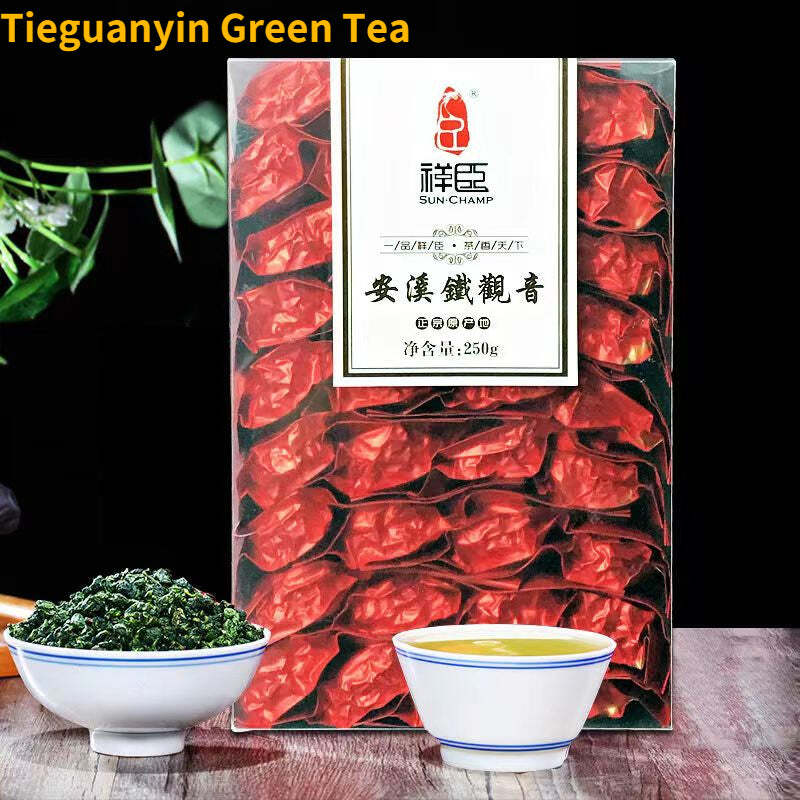 250g Tieguanyin Green Tea Anxi Tie Guan Yin Oolong Tea Chinese Loose Leaf Tea