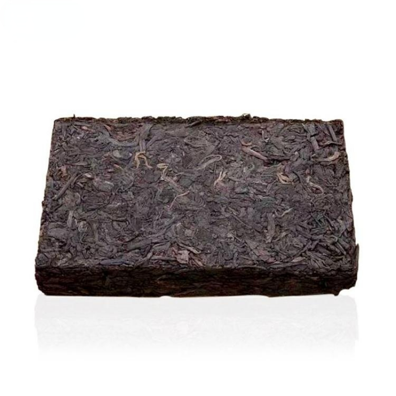 250g Menghai Ripe Pu'er Tea Brick Yunnan Arbor Puerh Cooked Tea Old Pu-erh Tea