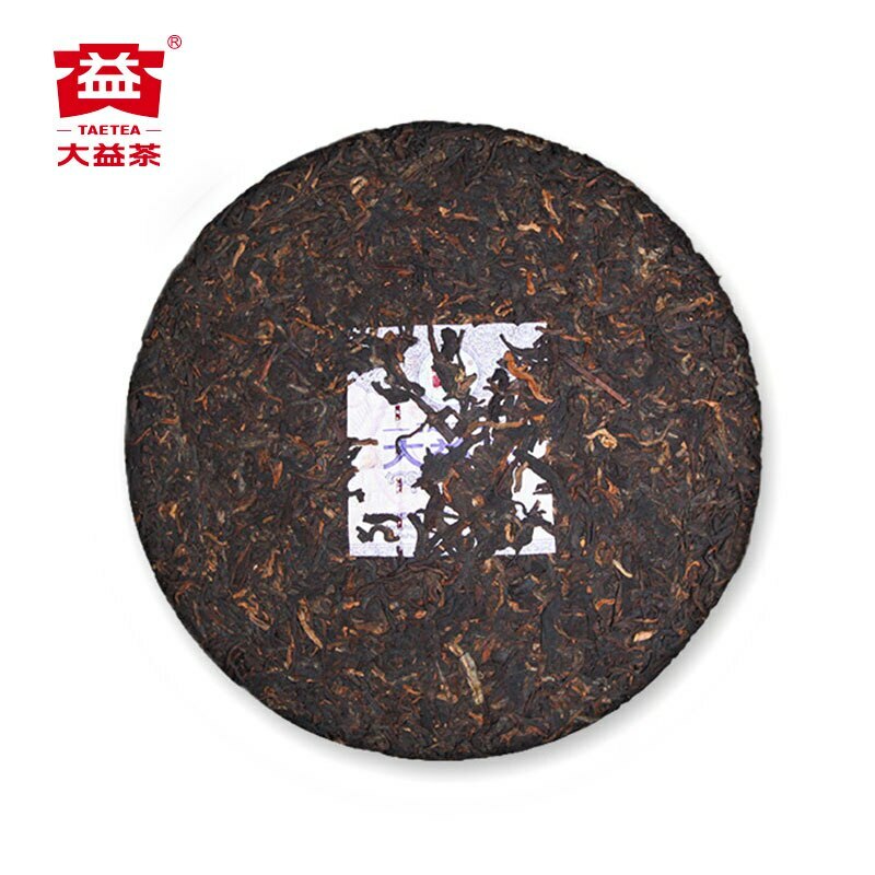 TAETEA Ripe Puer Tea Batch 2101 Dayi "Pu Zhi Wei" Shu Puerh Tea Cake 357g