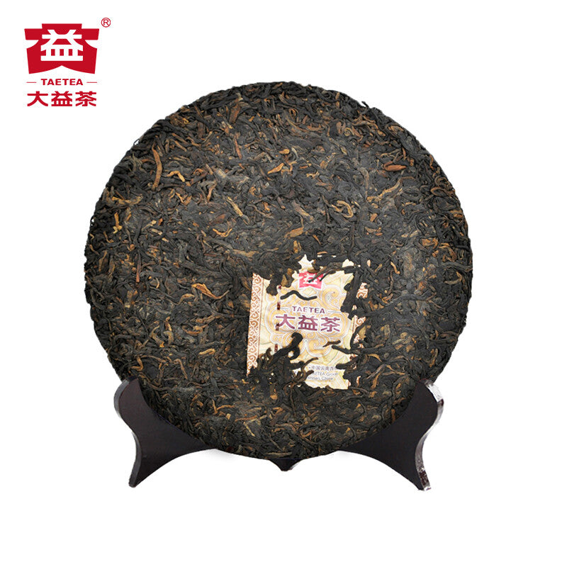2016 TAETEA Pu-erh Chinese Tea 7452 Dayi Chi Tse Beeng 1601 Ripe Puer Tea 357g