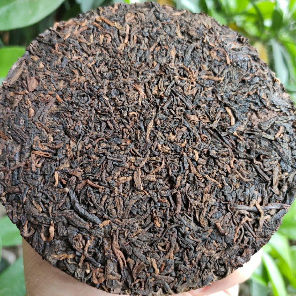 90s Wild Old Tea Pu'er Tea Ripe Puer Tea 100g X 5 Pcs Puerh Tea Cake