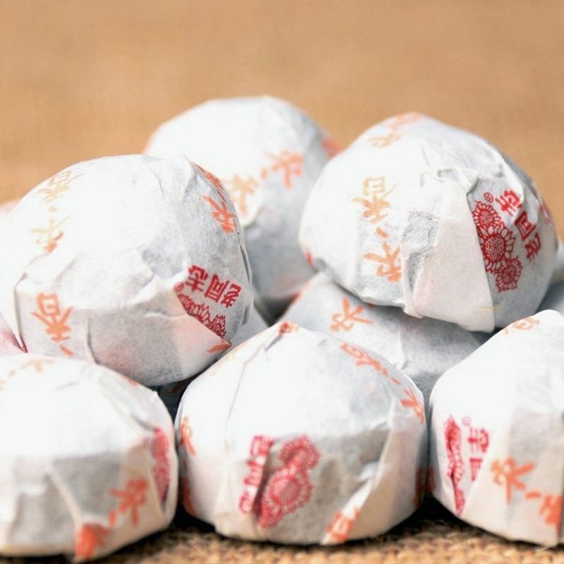 2017 Jujube Fragrance Compressed Mini Puer Tea Pu'er Tea Cooked Tea Mini Tuo Tea