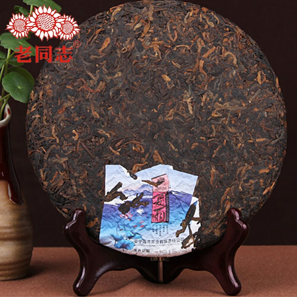 Tea Pu'er Tea Old Comrade "Summer" Xia Yu Pu'er Cooked Tea 400g