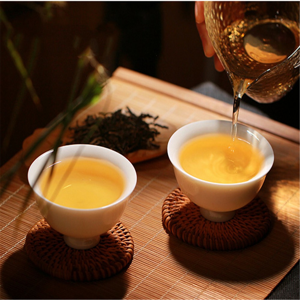 Green Tea Xiaguan Golden Silk Tuo Cha Yunnan Puer Tea 100g Cha Pu ErhTea Herbs-