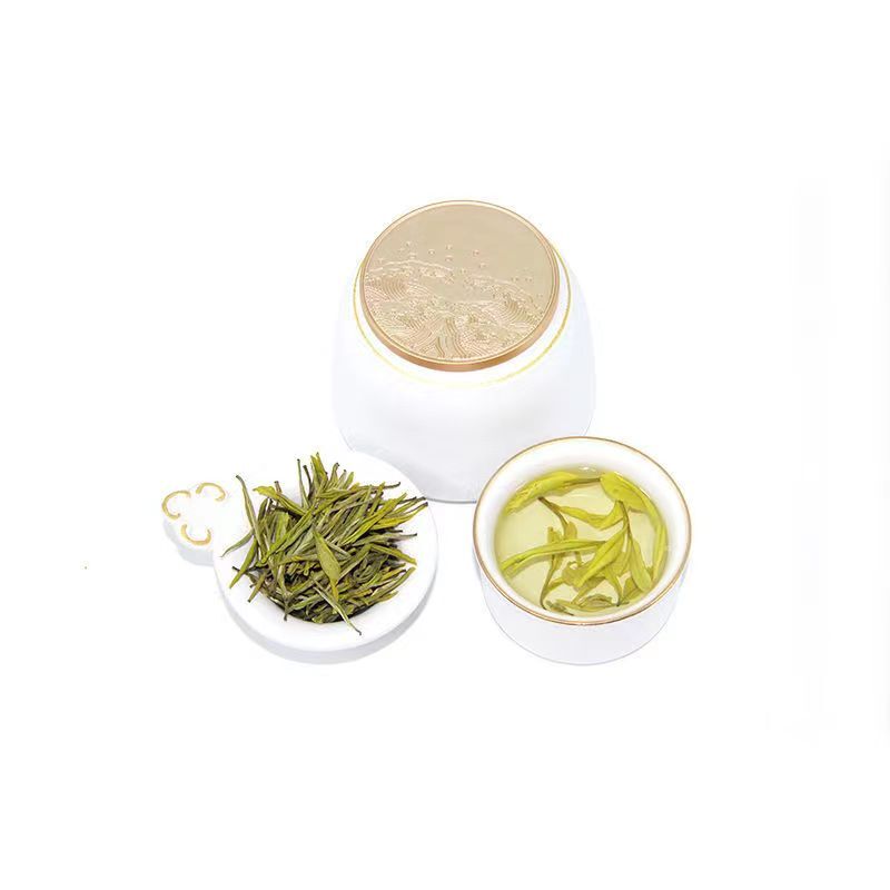Mini Anji White Tea Outdoor Travel Portable Can Package White Tea Organic Tea