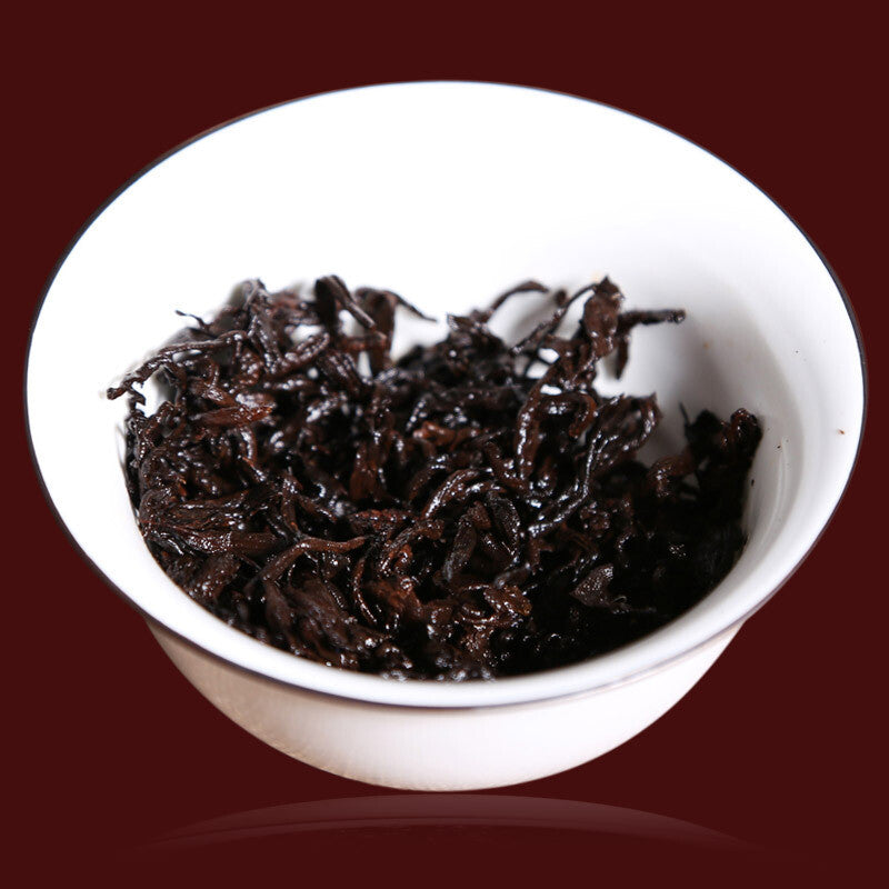 357g Icelandic Aged Spring Tea Puerh Tea Ripe Tea Dark Aroma Qizi Cake Tea
