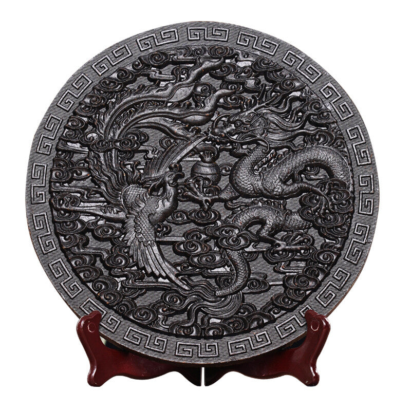 Fujian Da Hong Pao Tea Cake Dragon Phenix Big Red Robe Tea Wuyi Oolong Tea 500g