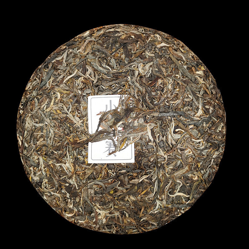 357g/12.59oz Puerh Raw Tea Lincang Spring Tea Xiaohuosai Pu'er Tea Puer Tea Cake