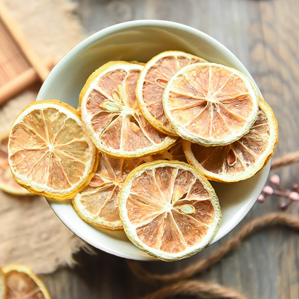Lemon Tea Lemon Slices Dried Fruit Tea Freshly Soaked Scented Tea Healthy Food