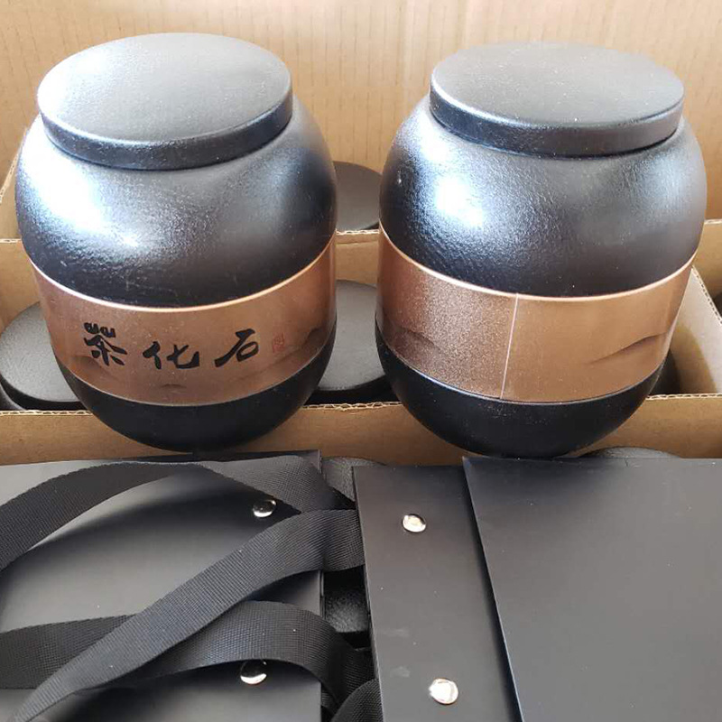 Ripe Glutinous Fragrance Fossilize Tea 500g Tin Tea Gift Yunnan Pu-erh Tea