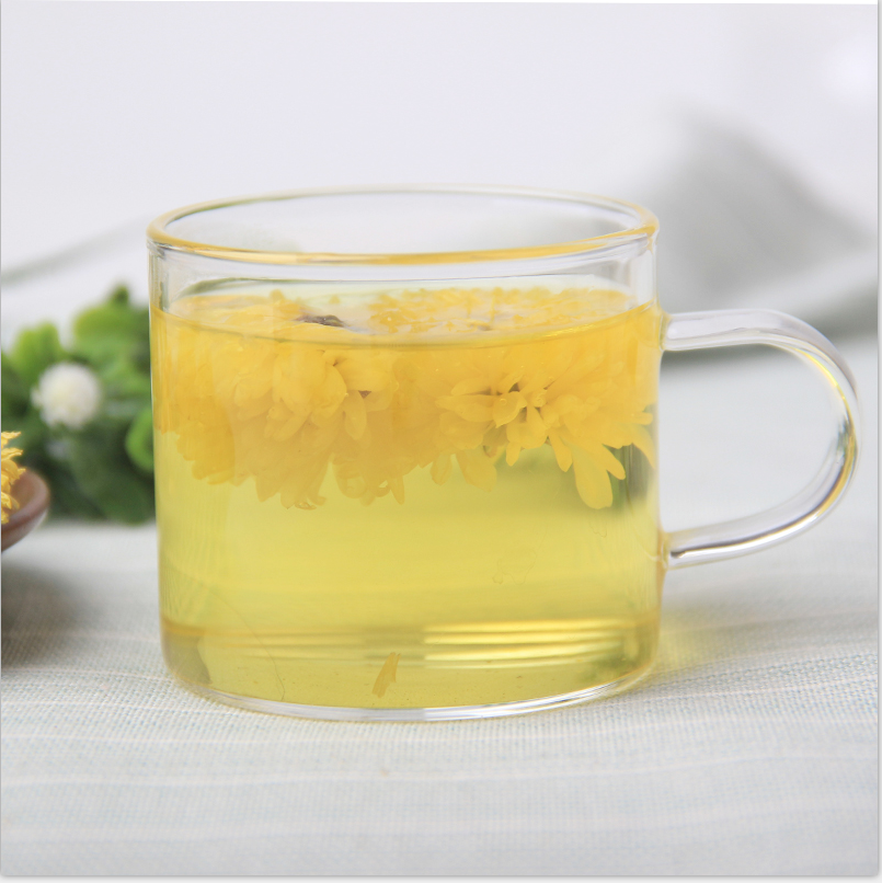 Yellow Chrysanthemum flower tea Tea Loose Dried Blooming Herbal Tea Health Food