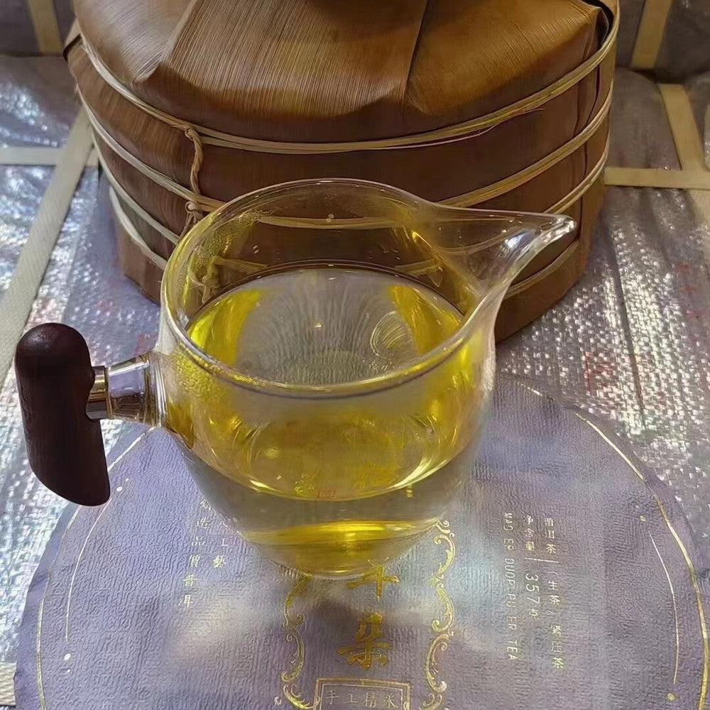 357g Yunnan Raw Puer Tea Cake 2022 Spring Puerh Raw Tea Maoerduo Pu-erh Cake Tea