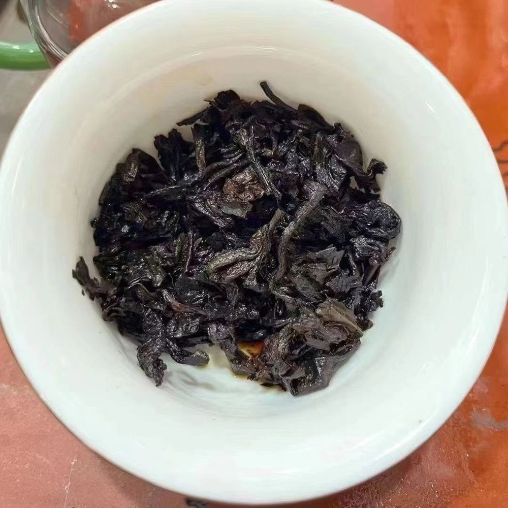 Yunnan Cooked Puerh Cake Tea 2003 Banzhang Panda Puerh Ripe Tea Cake Pu'er Tea